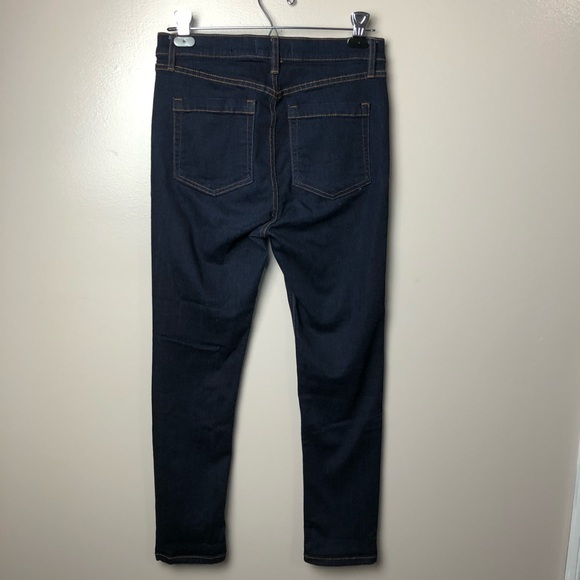 Free People Hi-Rise Dark Wash Jeans Size 29 - Picture 5 of 7